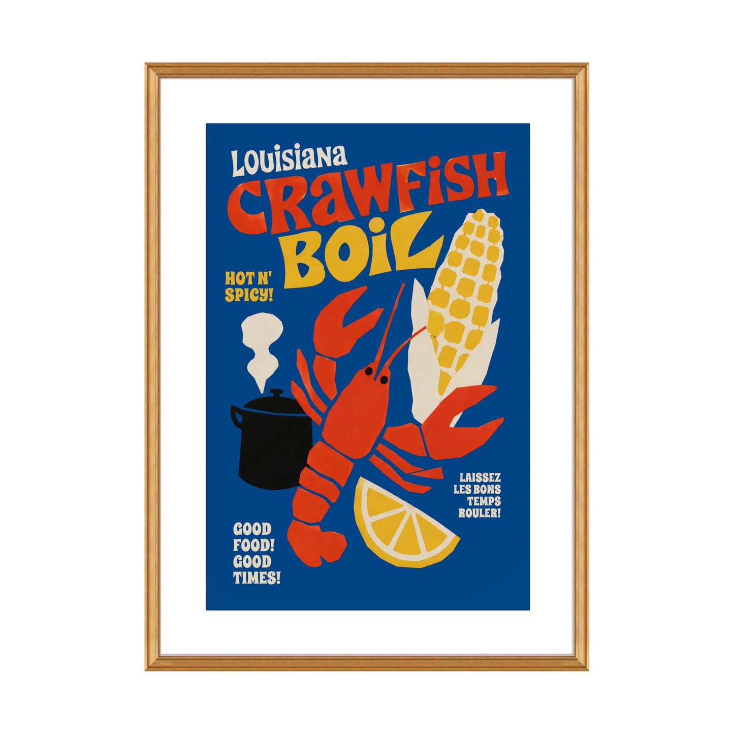 Louisiana Crawfish Boil Wall Art