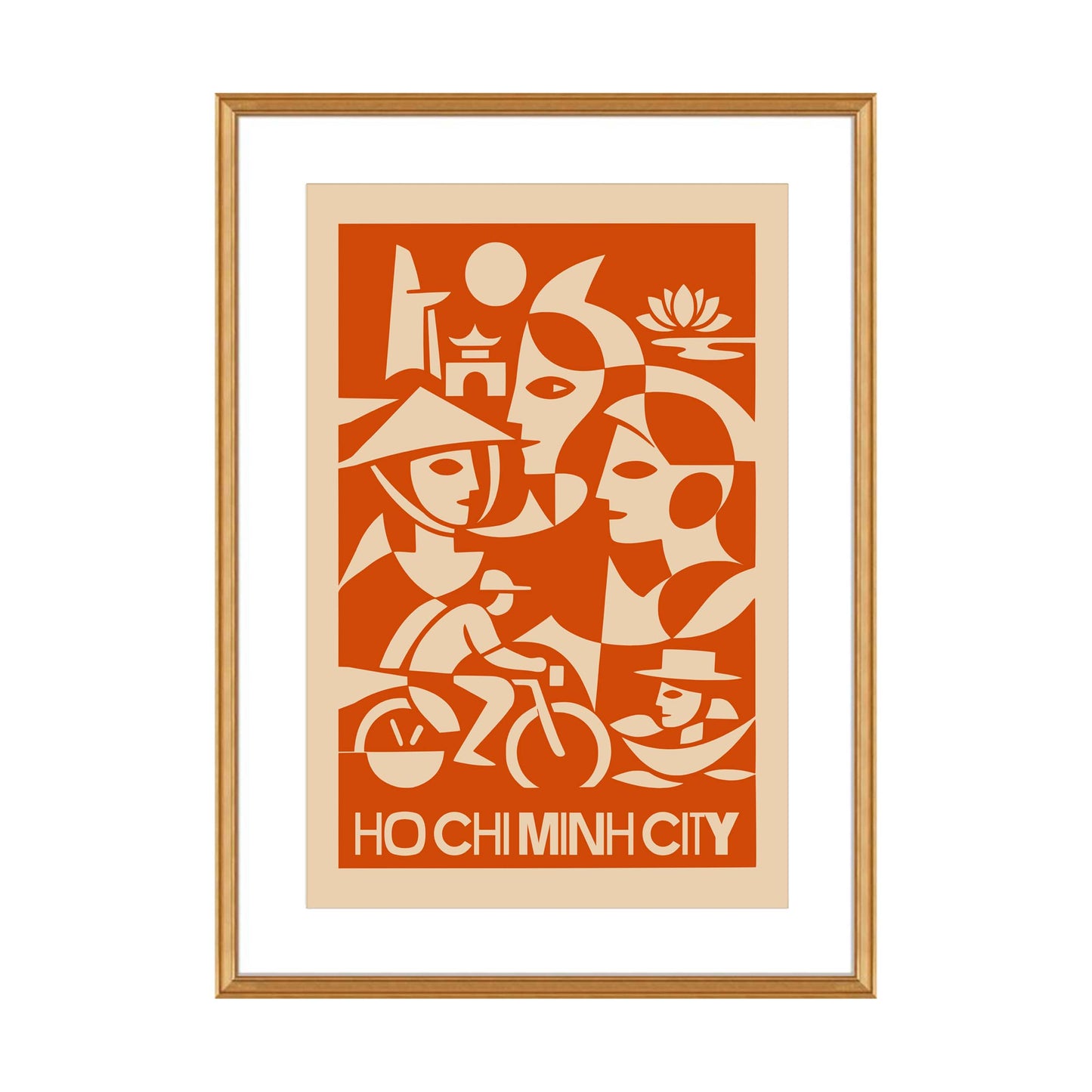Retro Ho Chi Minh City Print