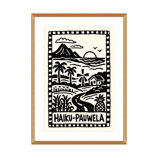 Haiku Pauwela Hawaii Poster Print
