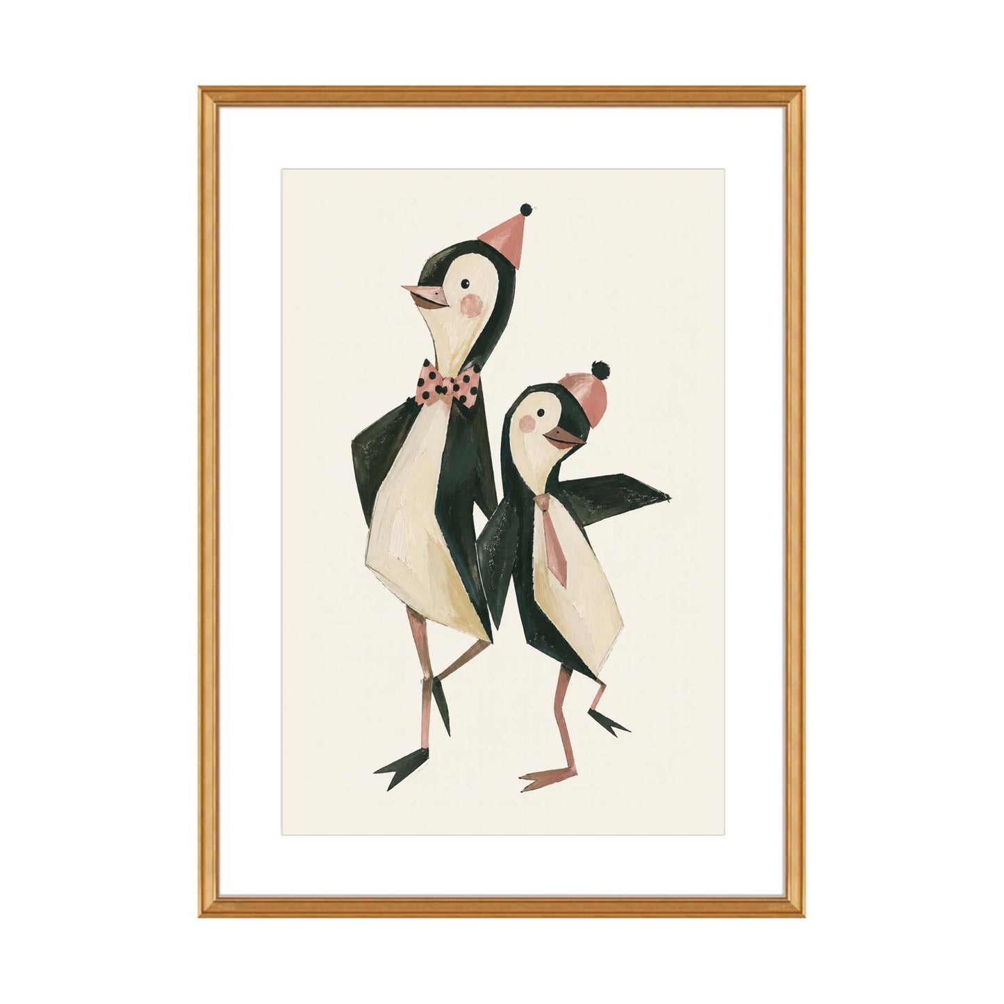 Penguin Party Wall Art Print