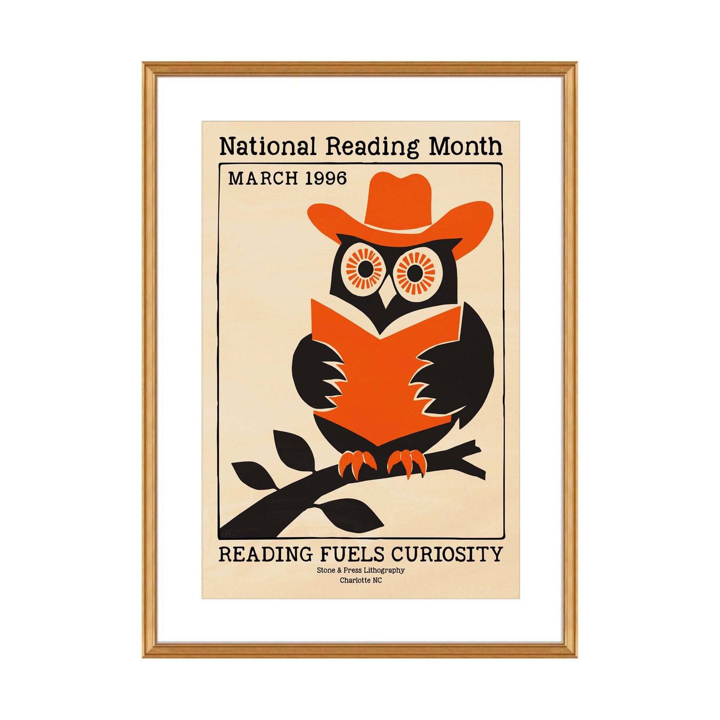National Reading Month Wall Art