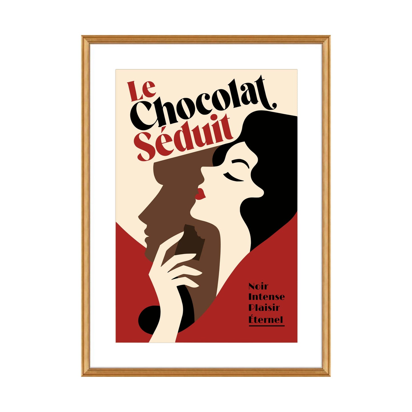 French Chocolate Poster Print