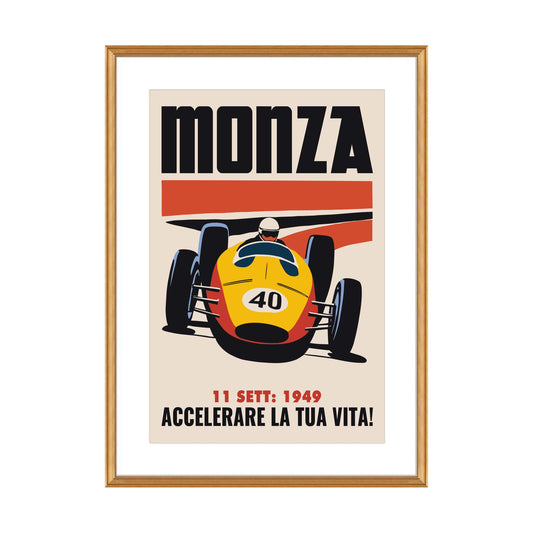 Monza Grand Prix Poster Print