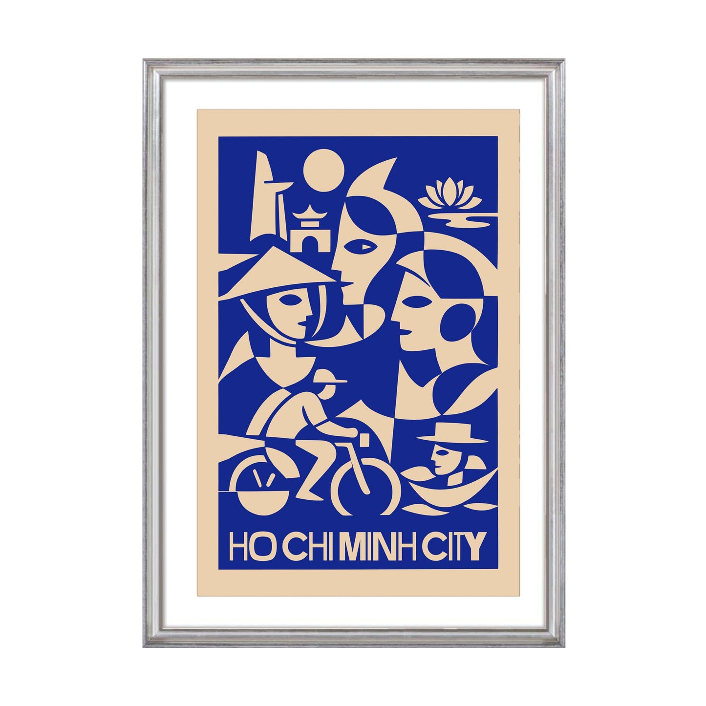 Ho Chi Minh City Travel Poster