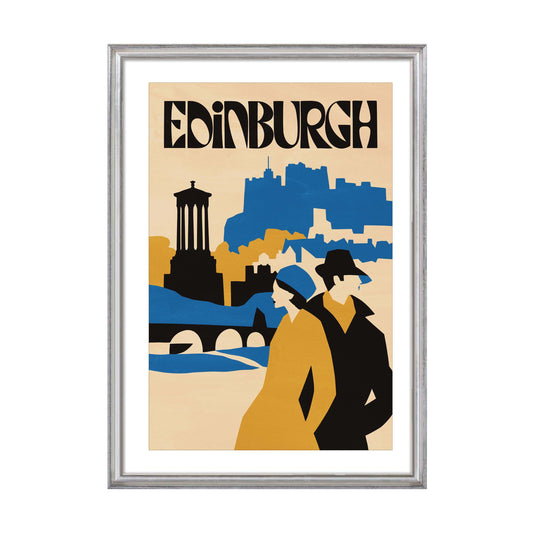 Edinburgh Travel Poster Print