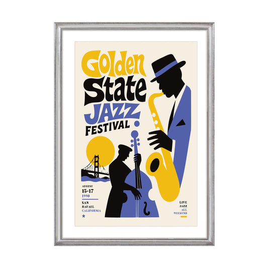 Golden State Jazz Festival Art
