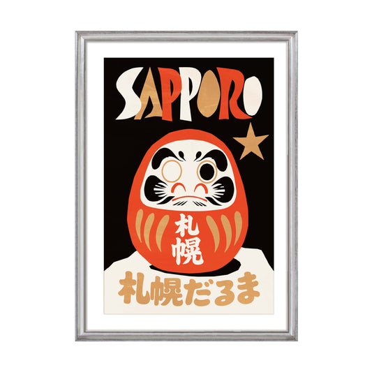 Sapporo Daruma Wall Art