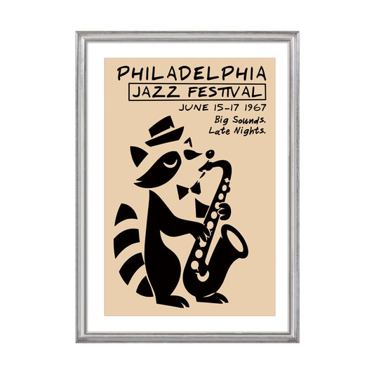Philadelphia Jazz Festival Poster Print