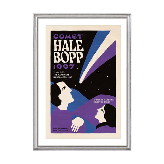 Comet Hale-Bopp 1997 Poster