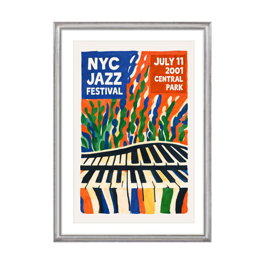NYC Jazz Festival Poster Print