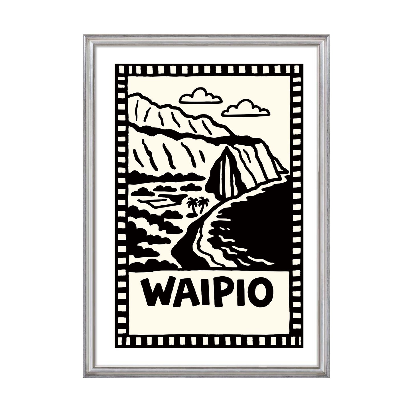 Waipio Hawaii Poster Print