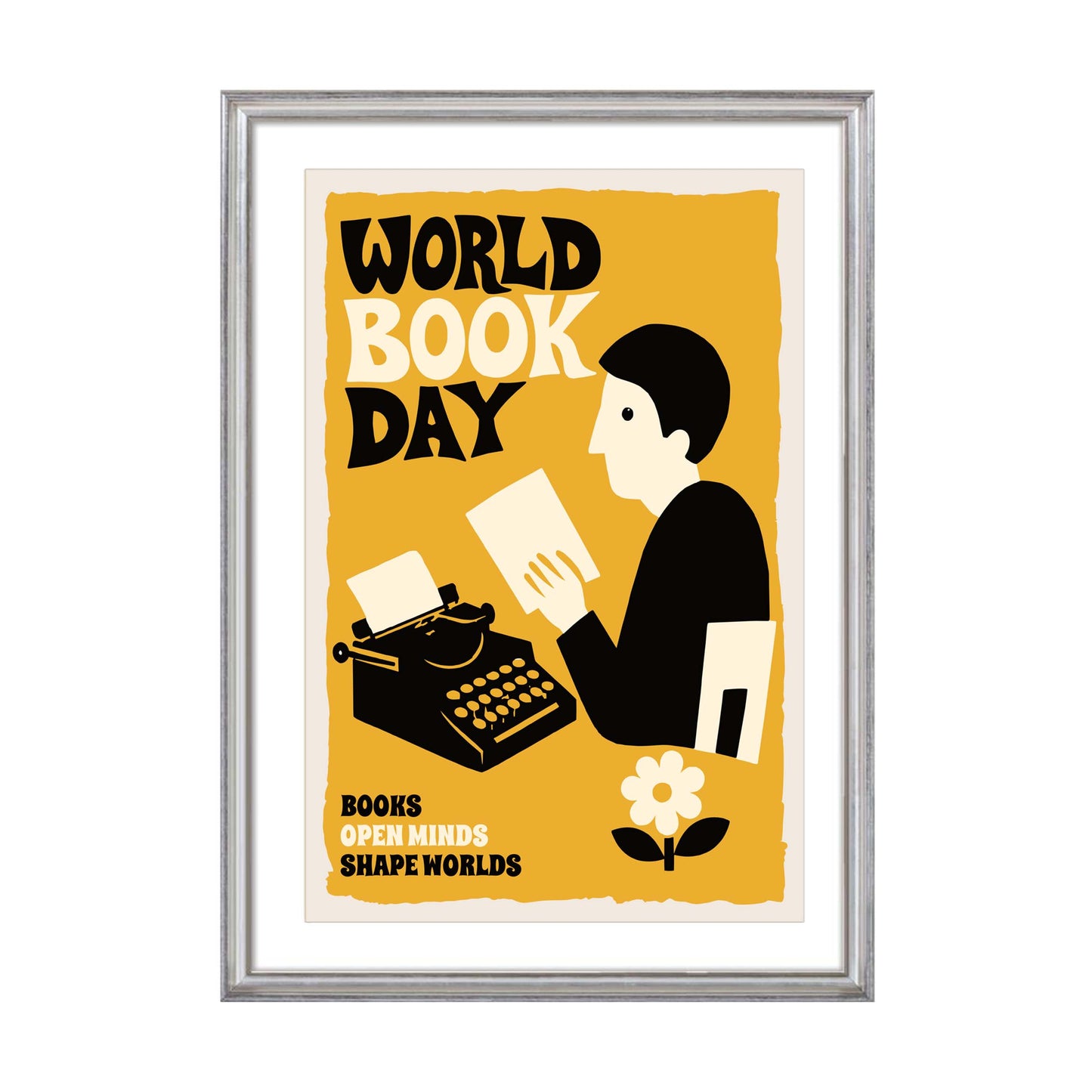 World Book Day Reading Poster