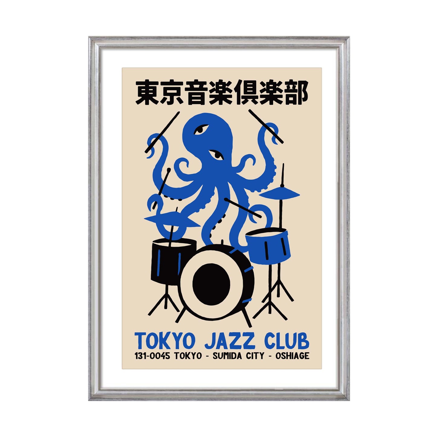 Tokyo Jazz Club Wall Art