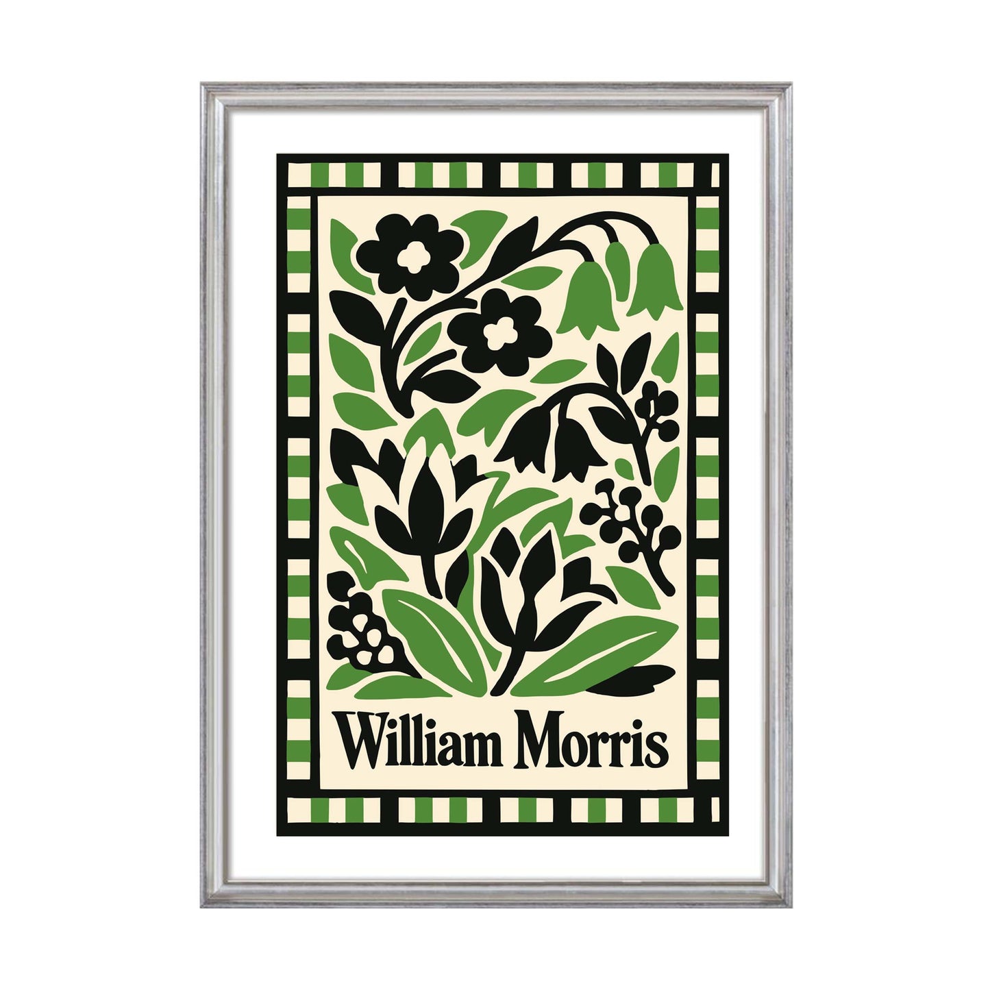 William Morris Botanical Print Wall Art