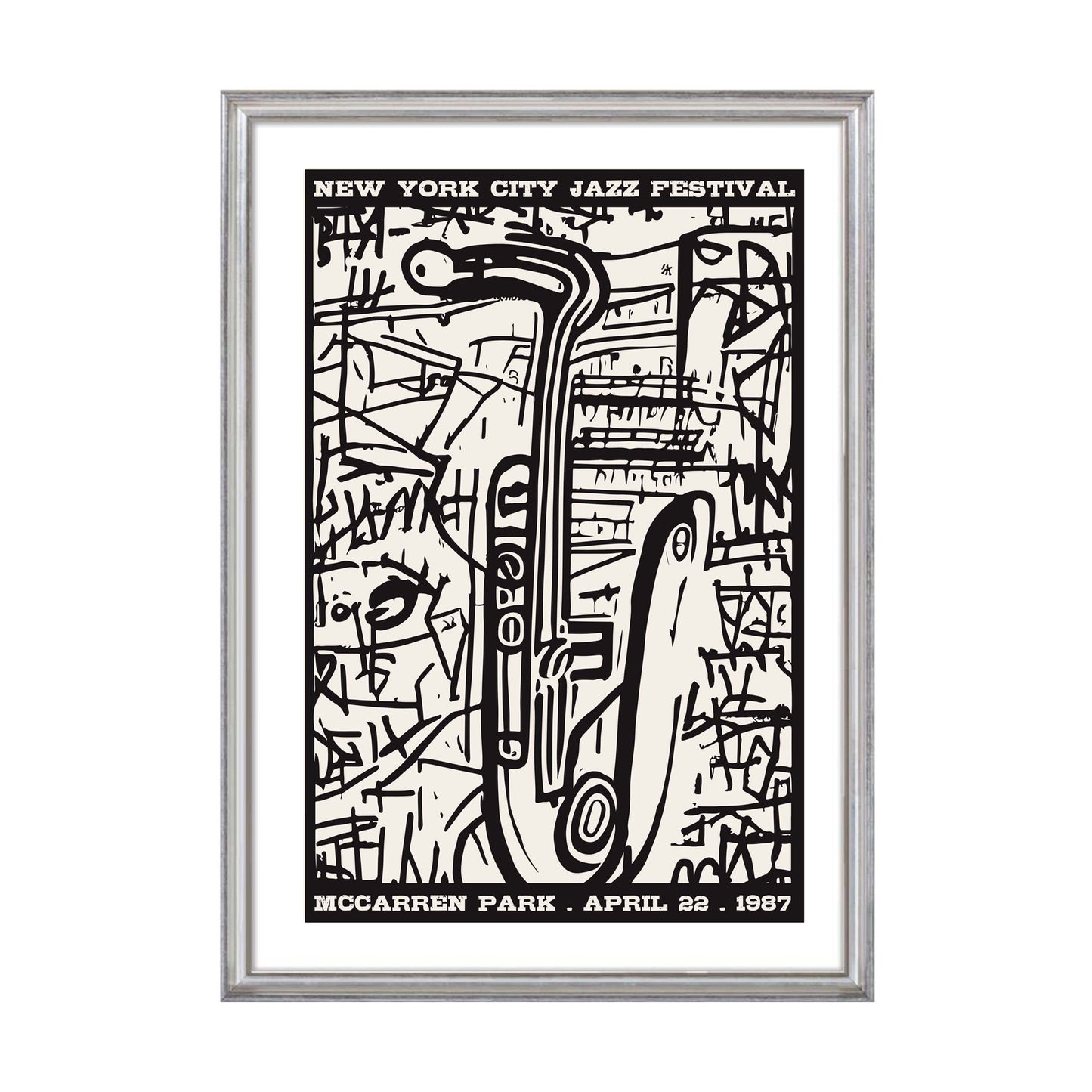 New York Jazz Festival Print