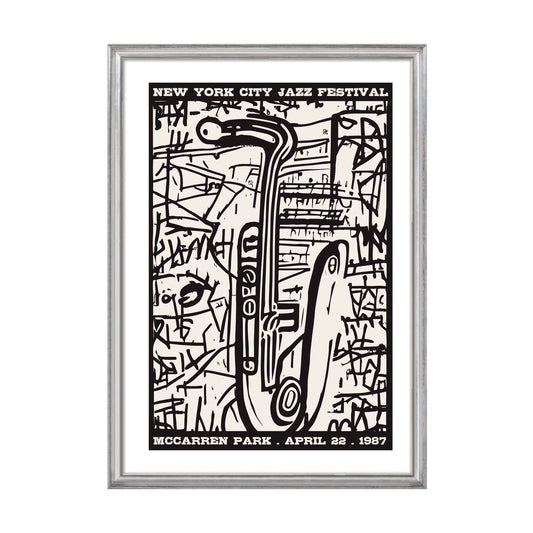 New York Jazz Festival Print