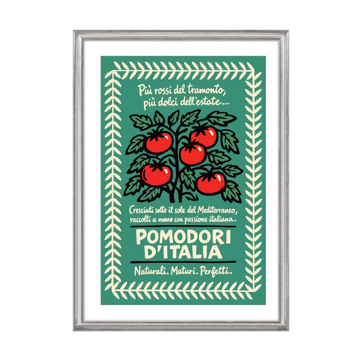 Pomodori d'Italia Tomato Vintage Poster