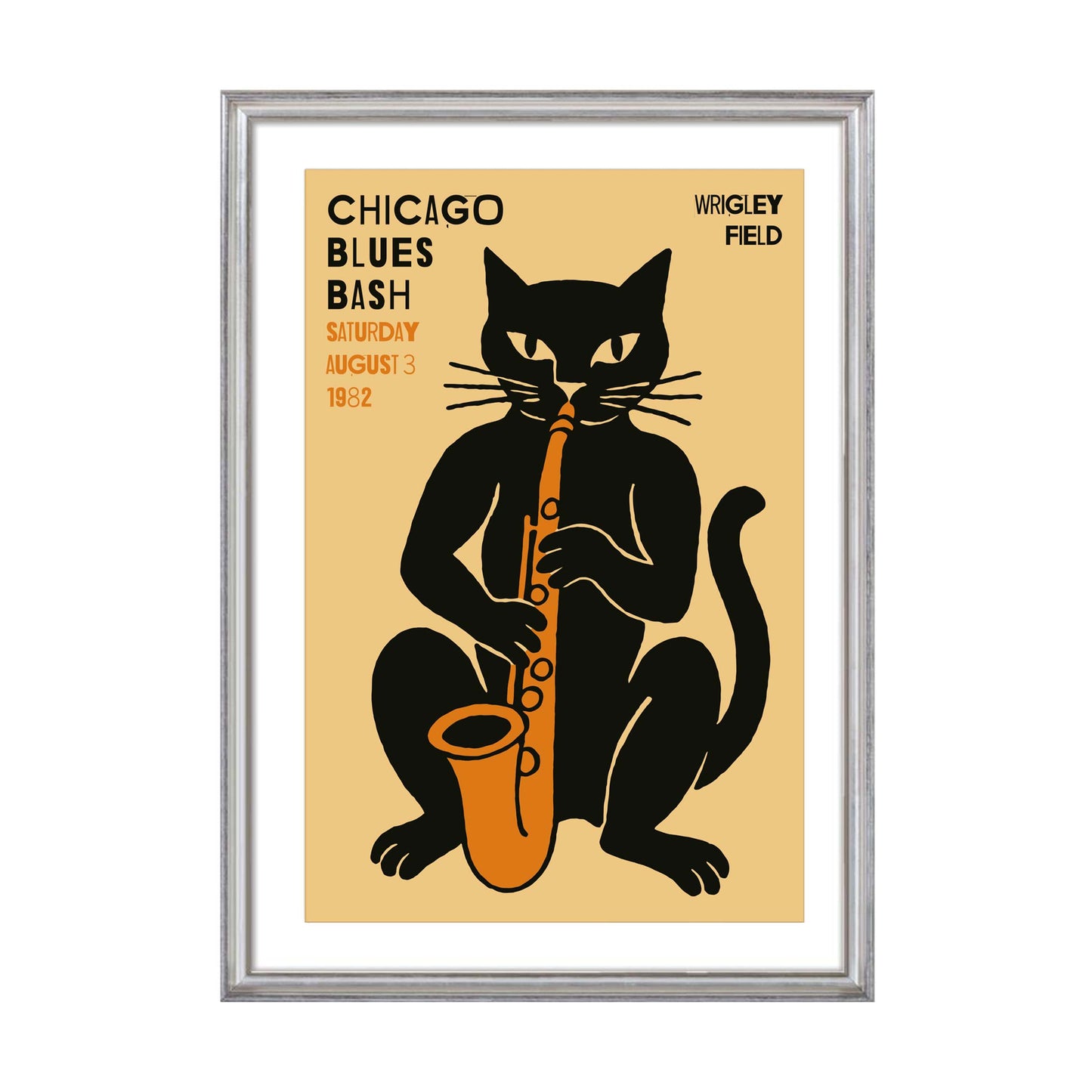Chicago Blues Bash Poster Print