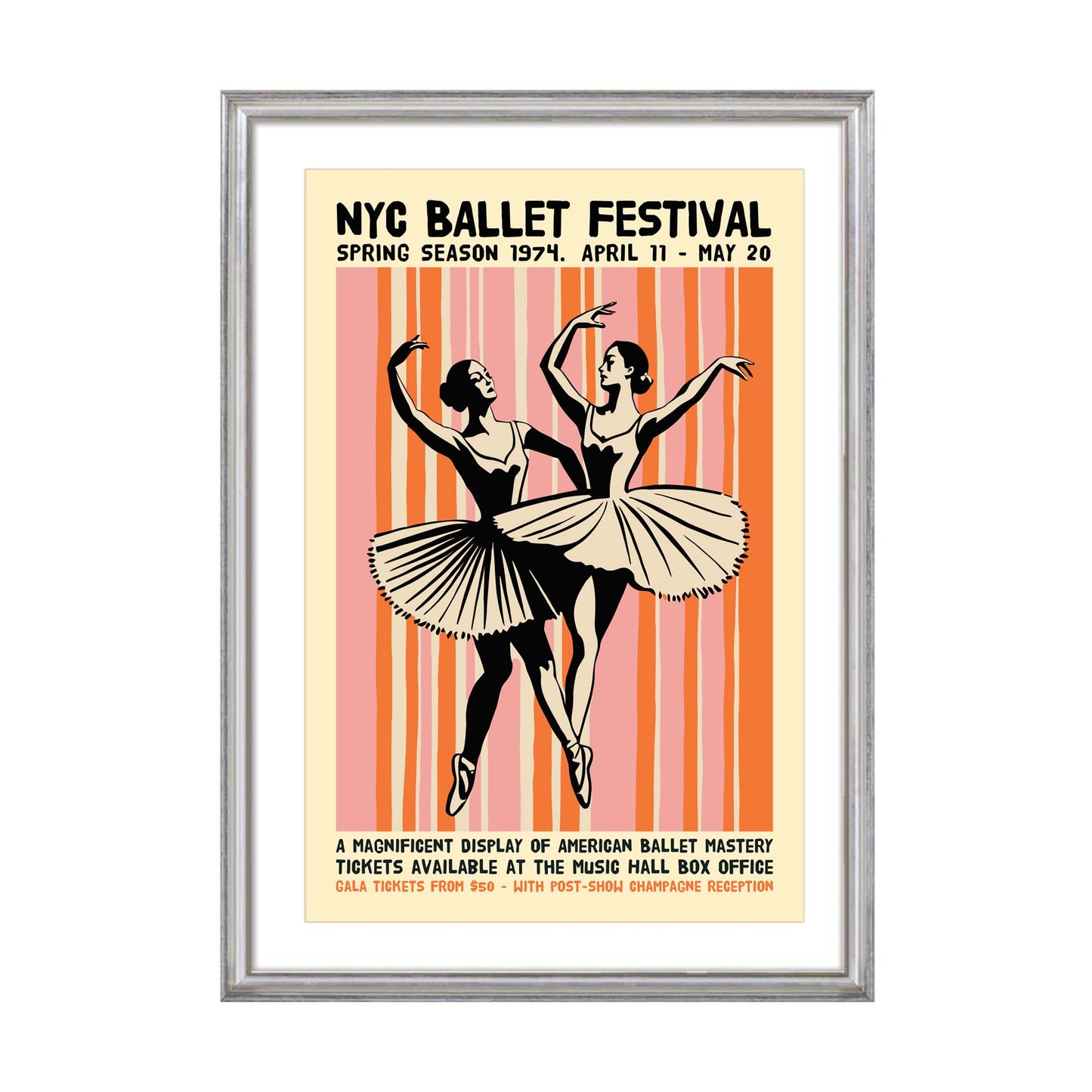 NYC Ballet Festival Poster