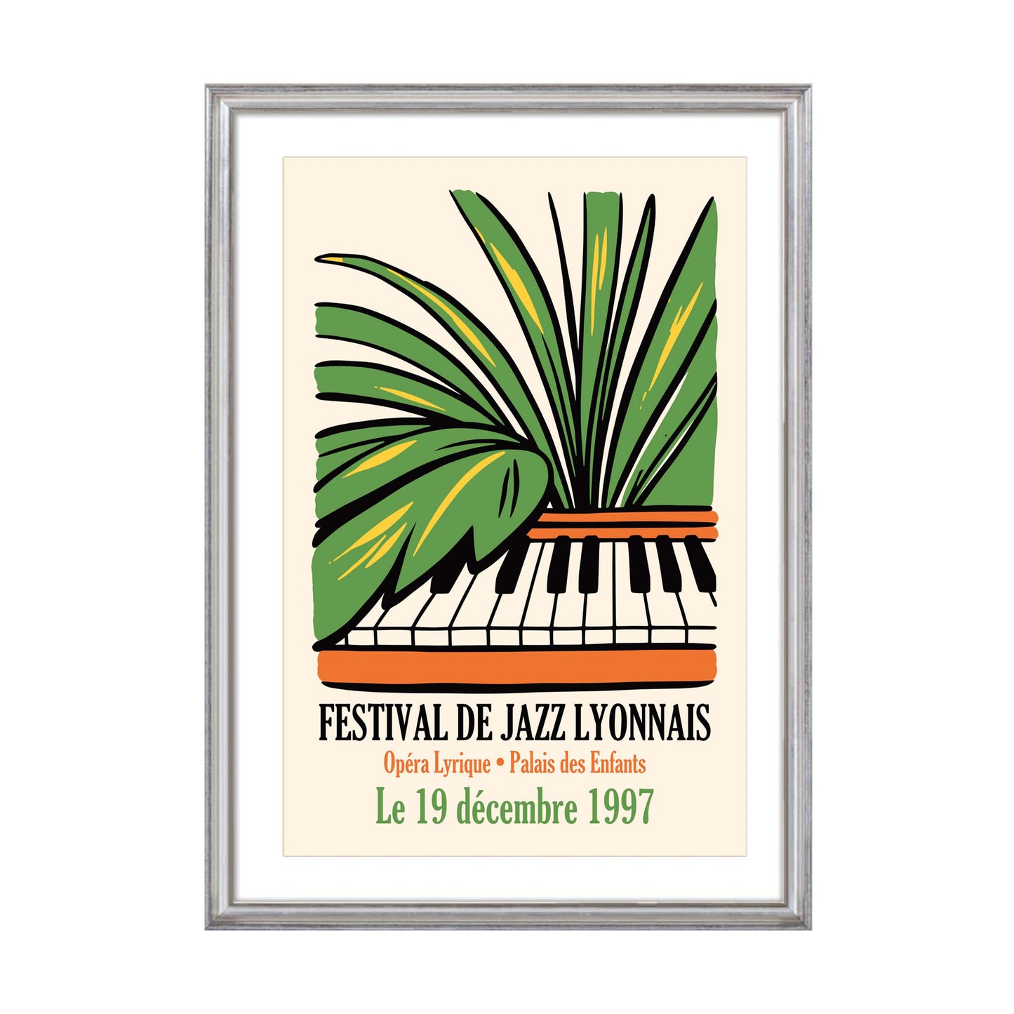 French Jazz Festival Poster
