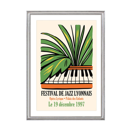French Jazz Festival Poster
