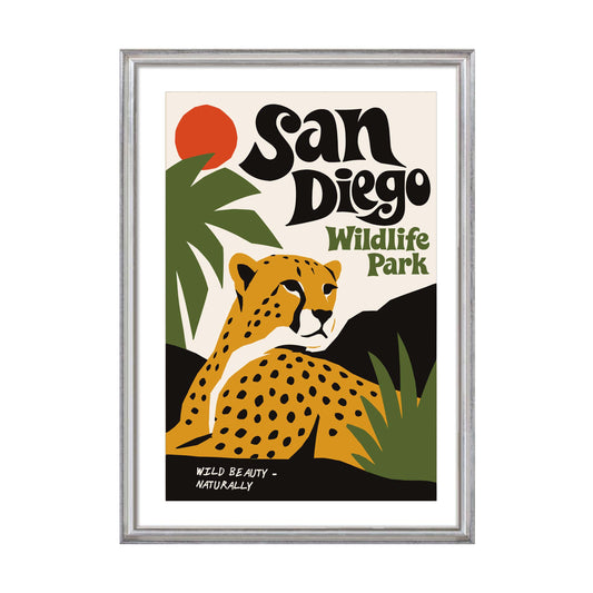 San Diego Wildlife Park Poster Office