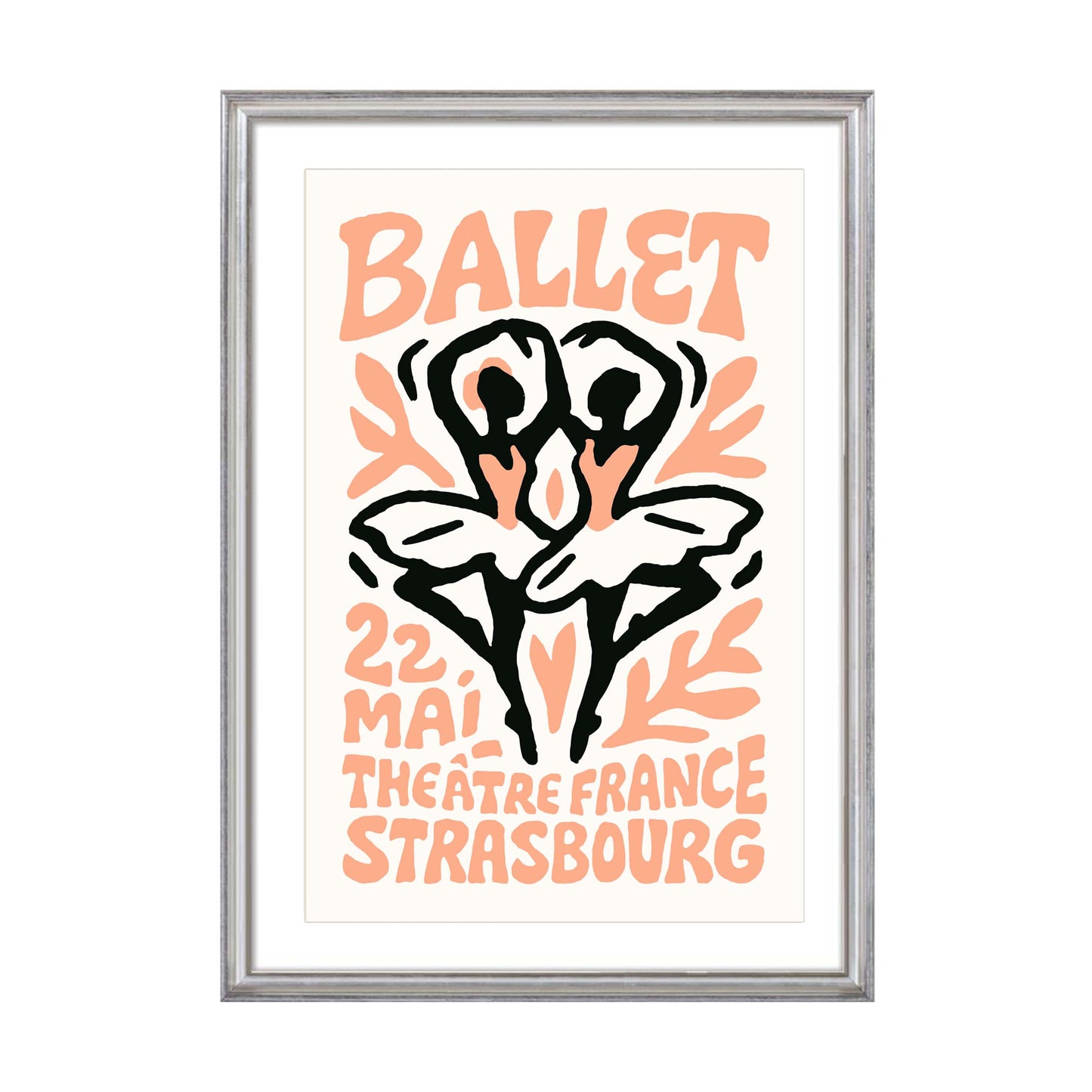 Strasbourg Ballet Poster Print