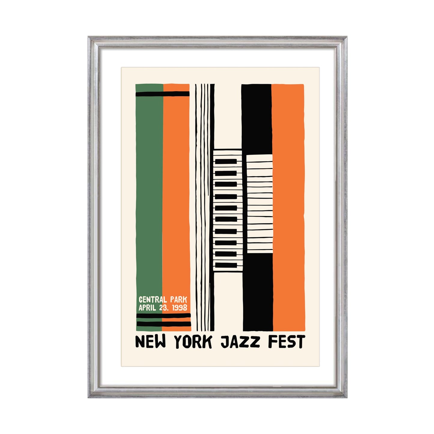 New York Jazz Fest Poster Print