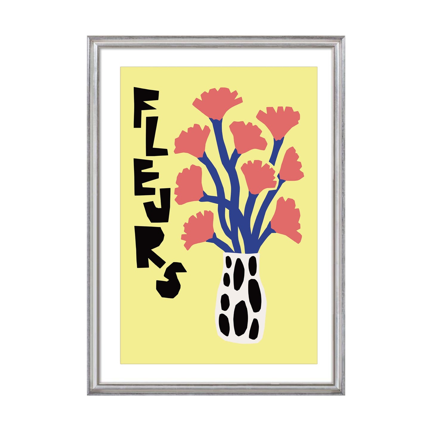 Fleurs Botanical Poster Wall Art