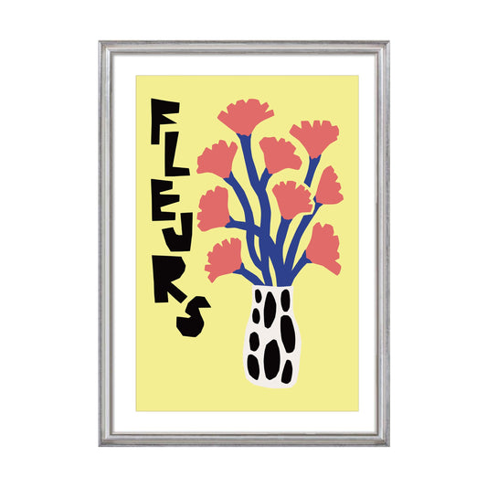 Fleurs Botanical Poster Wall Art