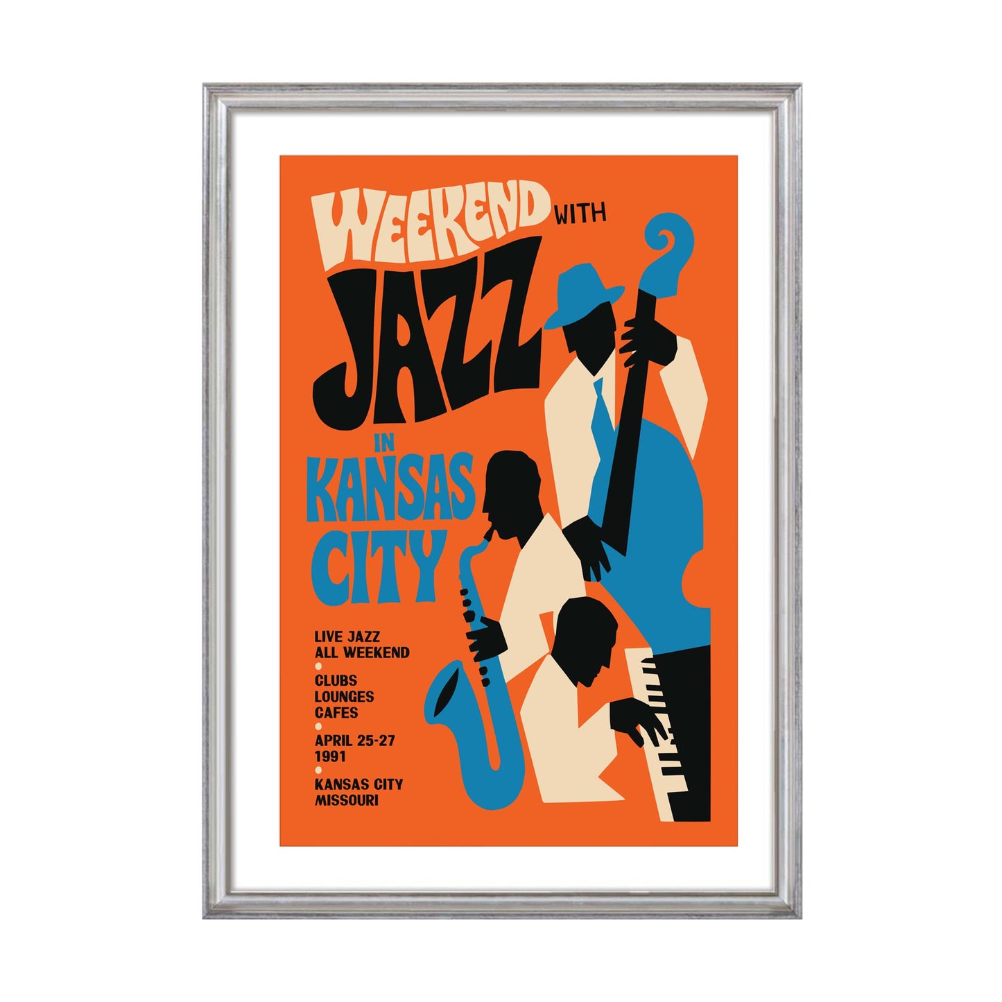 Kansas City Jazz Weekend Poster