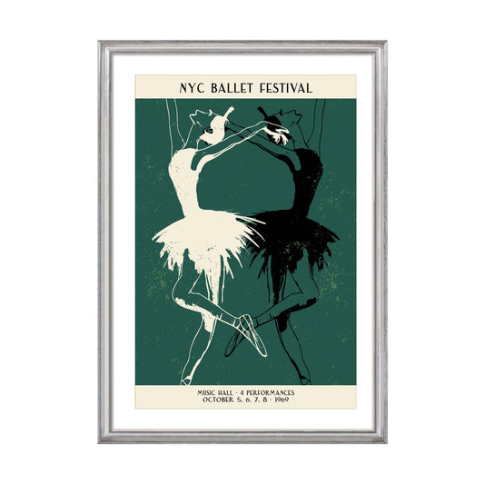 Ballet Dancers Poster For Living Room