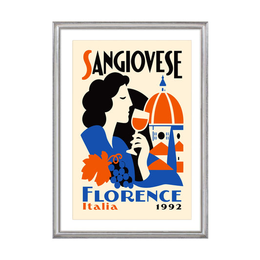 Sangiovese Florence Italia Poster