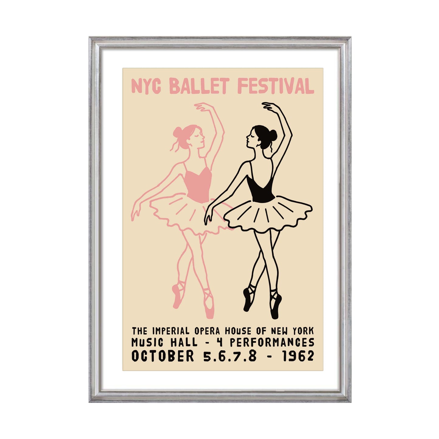 NYC Ballet Festival Wall Art