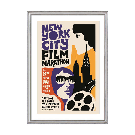 New York Film Marathon Poster