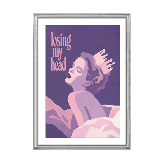 Losing My Head Print