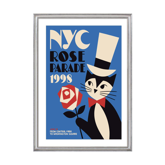NYC Rose Parade Poster Print