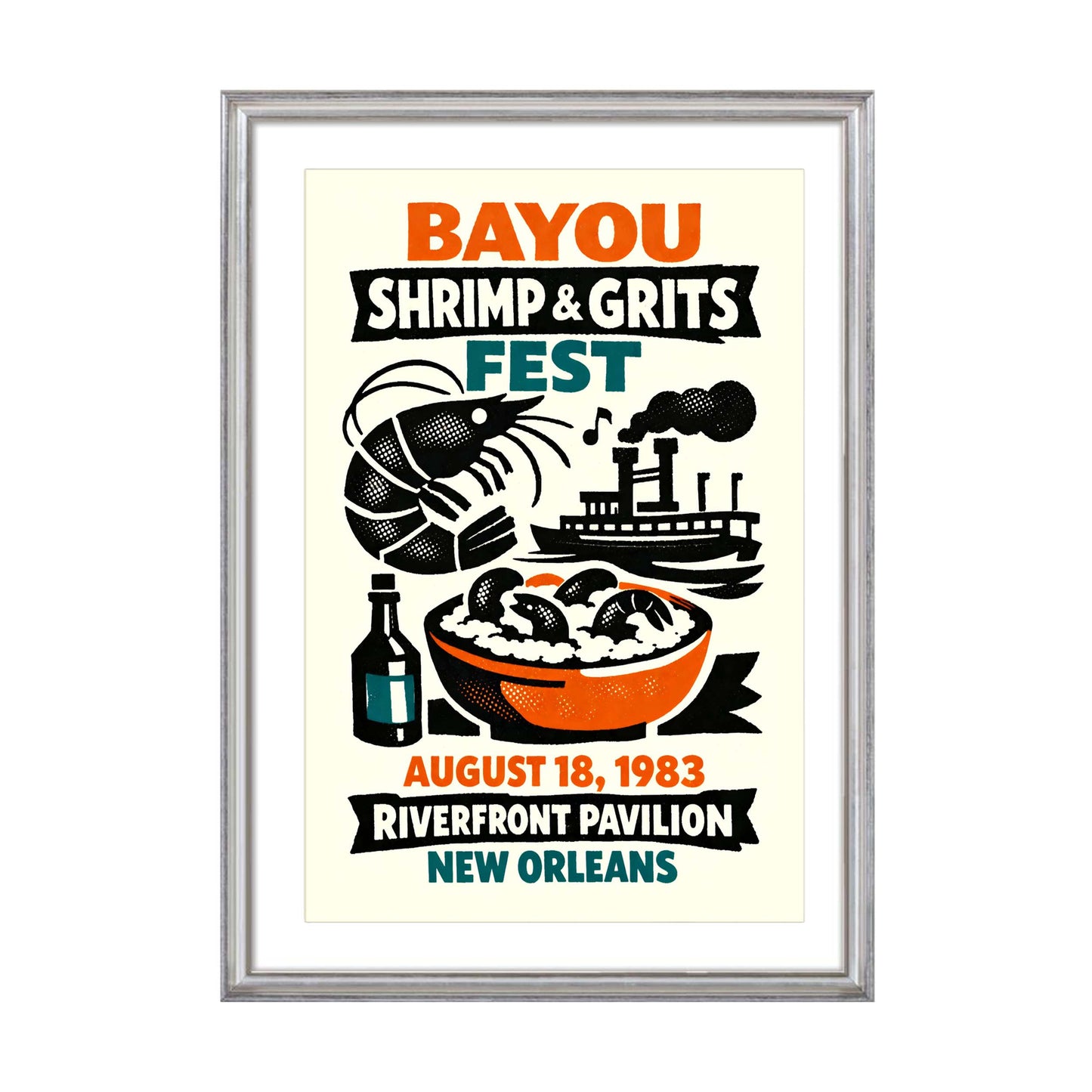 Bayou Shrimp & Grits Fest Poster