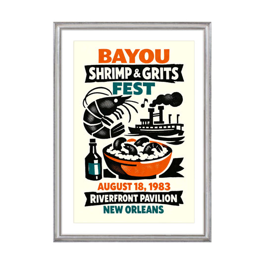 Bayou Shrimp & Grits Fest Poster