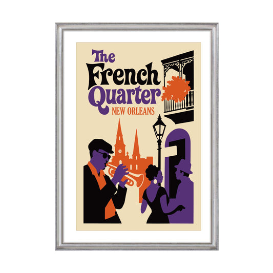 French Quarter Living Room Wall Art