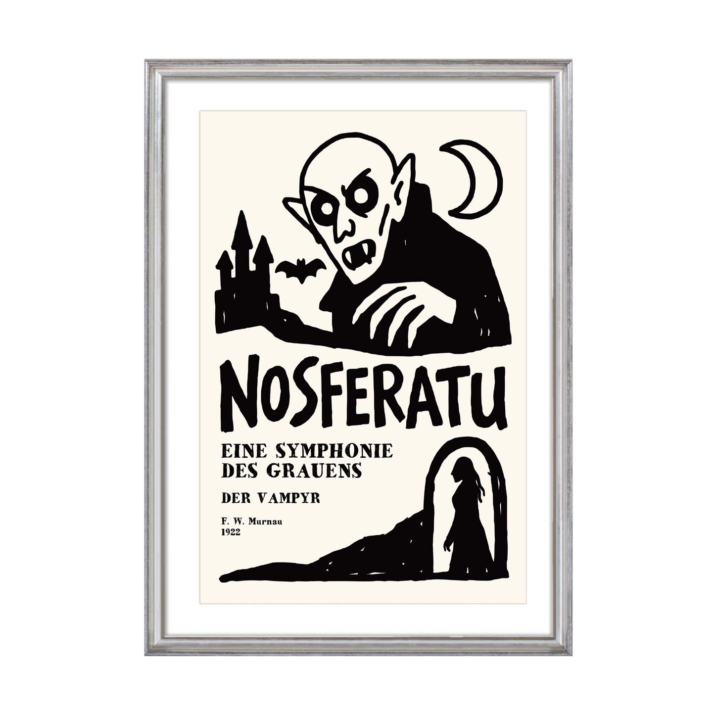 Nosferatu Horror Film Poster Print