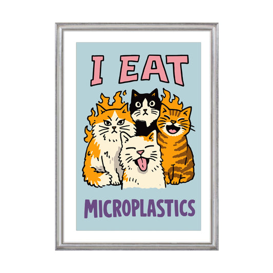 Cats & Microplastics Poster