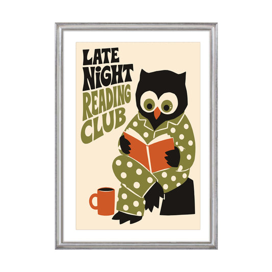 Late Night Reading Poster