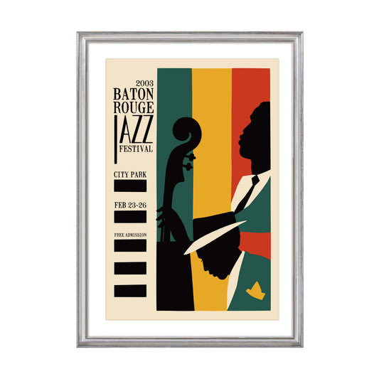 Baton Rouge Jazz Festival 2003 Poster