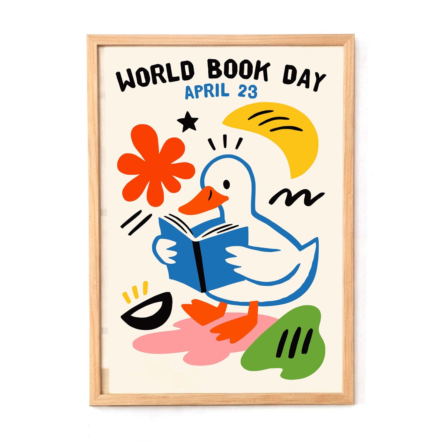 World Book Day Poster Print