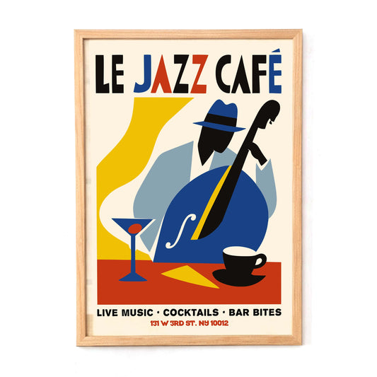 Le Jazz Café Poster