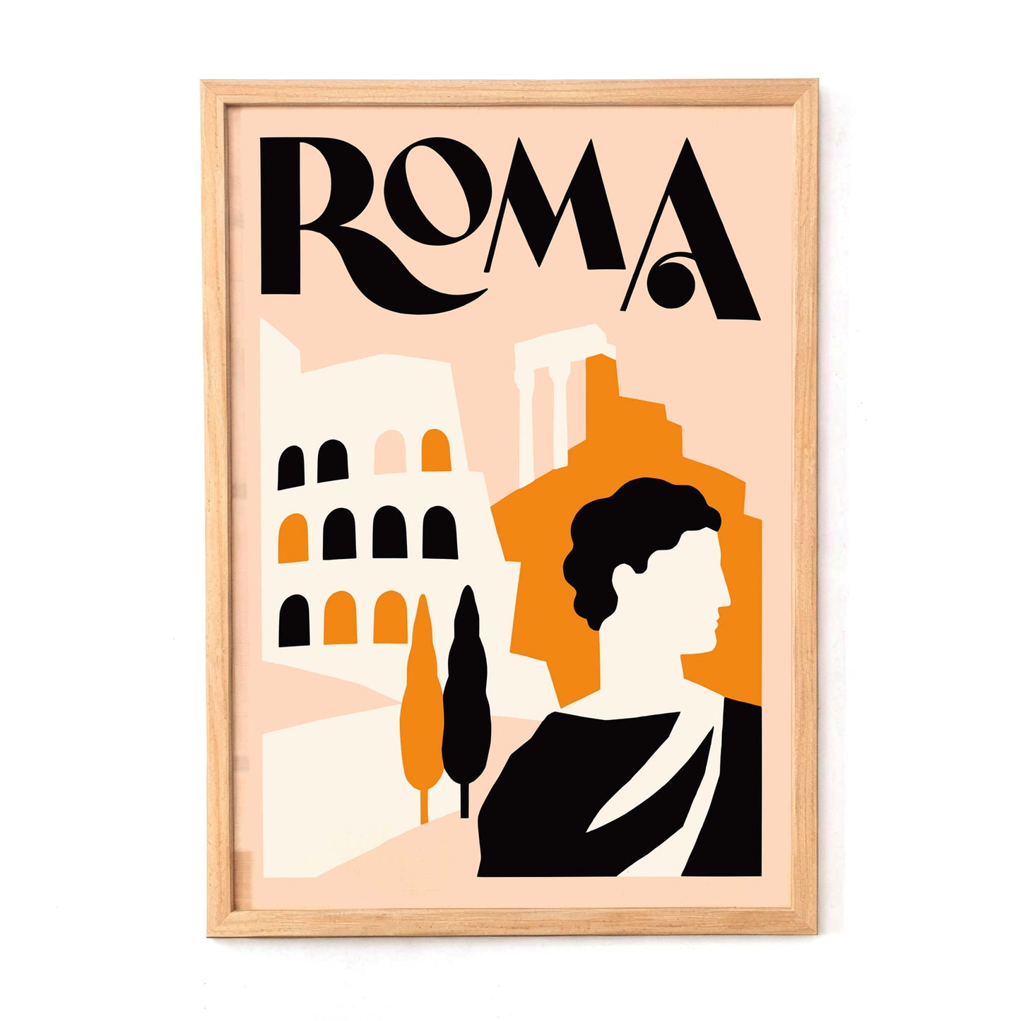 Rome Travel Poster Print