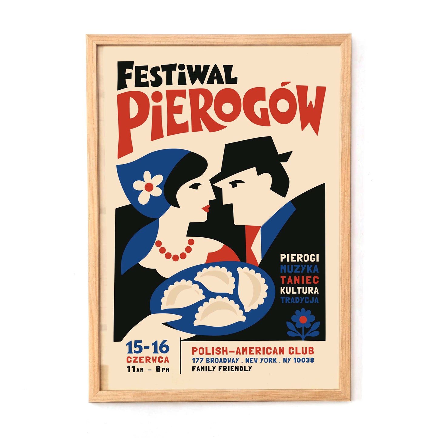 Festival Pierogów Poster Print