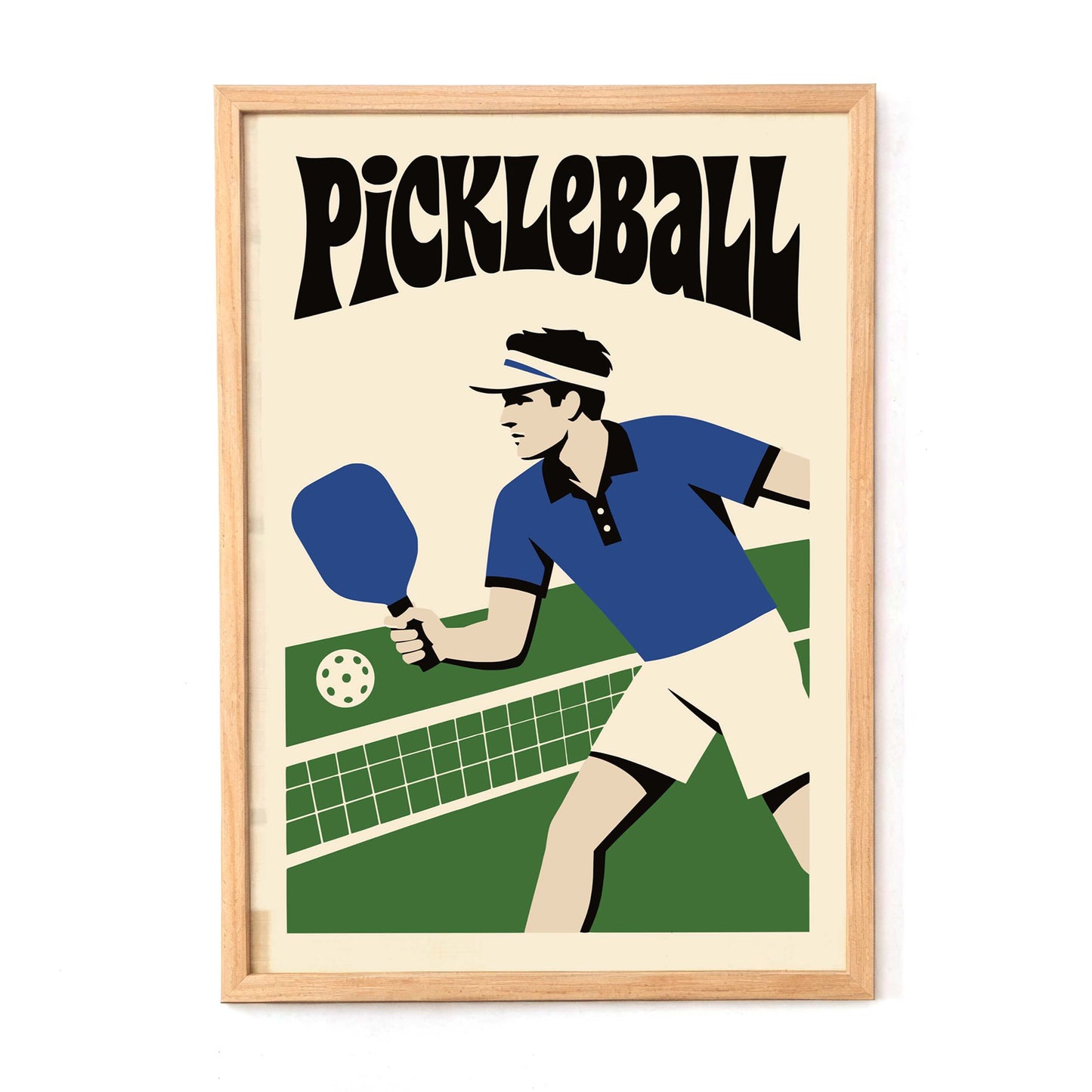 Pickleball Game Room Poster