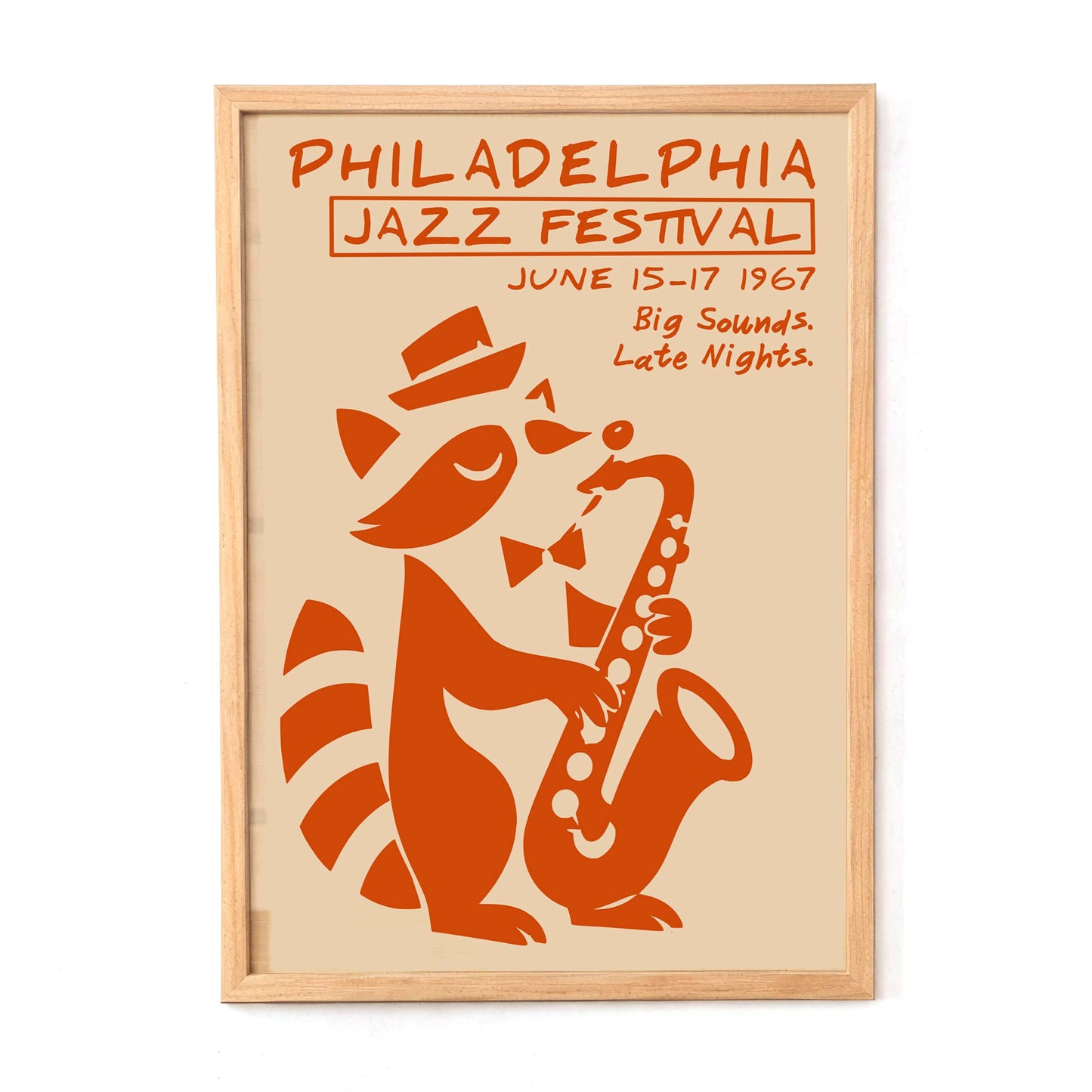 Philadelphia Jazz Festival Poster Print
